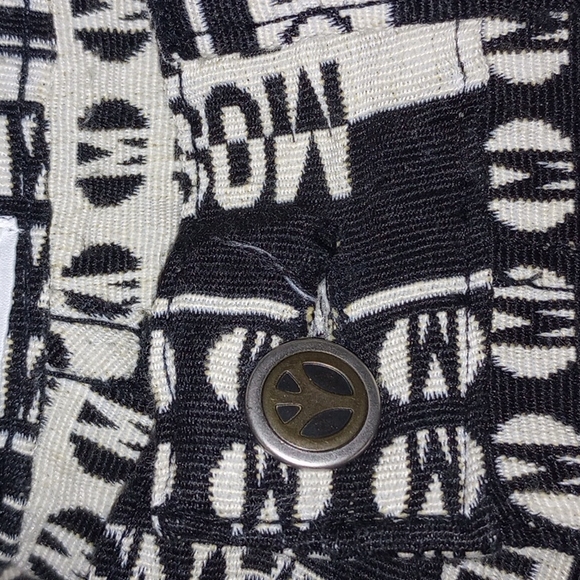 MOSCHINO PEACE & LOVE VINTAGE PANTS - Picture 4 of 14